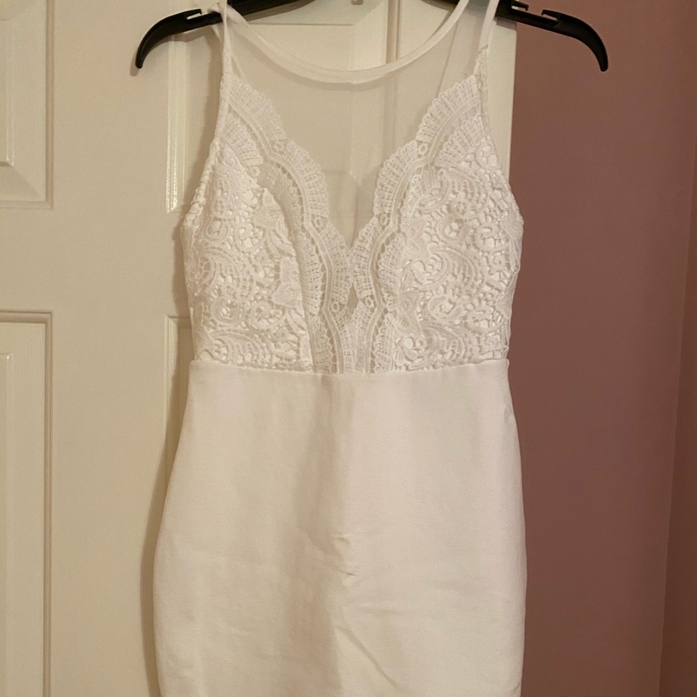 White dress